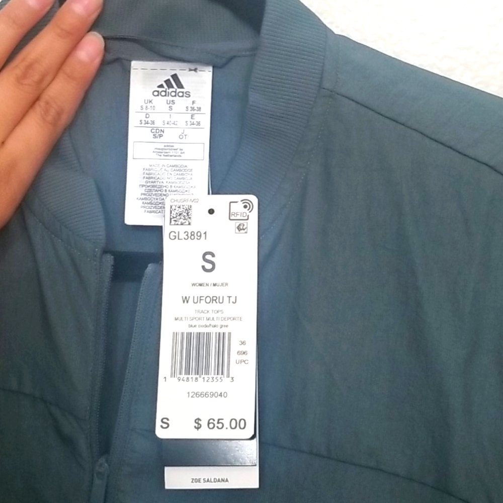NWT Adidas Women Multi Sport Track Jacket Small - Picture 6 of 11